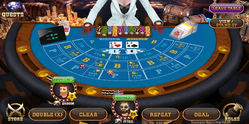 Baccarat với luật chơi đơn giản, an tâm tham gia